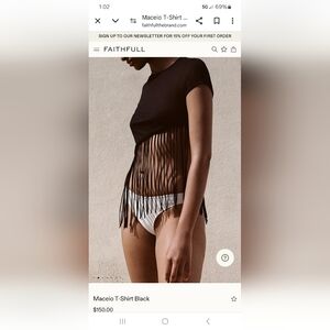 Faithfull the Brand Maceio Top NWT